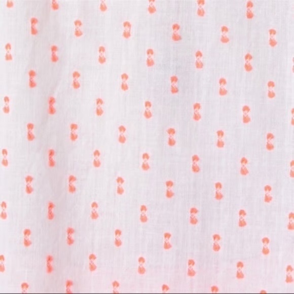 Lilly Pulitzer Kipper Cover-Up Tunic Dress L/XL Tangelo Neon Clip Beach Boho - Picture 13 of 13